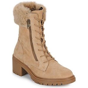 Geox, Schoenen, Dames, Bruin, 39 EU, Stijlvolle Winterlaarzen voor Vrouwen