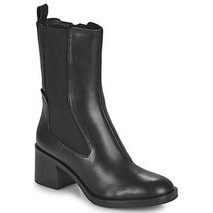 Geox, Schoenen, Dames, Zwart, 39 EU, Klassieke Chelsea Boots voor vrouwen