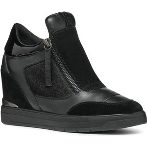 Geox, Dames, Schoenen, Zwart, Maat: 40 EU Leer,