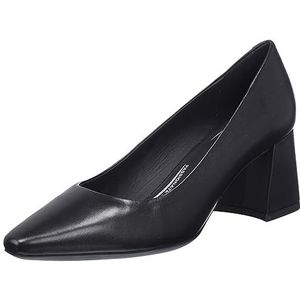 Geox - Giselda - Pumps - Zwart - Nappaleer - Middelhoge Hak