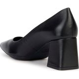 Geox - Giselda - Pumps - Zwart - Nappaleer - Middelhoge Hak