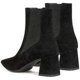 Geox - D36VCC 00021 - Enkellaarsjes - Zwart