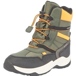 Geox J SENTIERO BOY B ABX jongens Enkellaarsje, Military Orange, 26 EU