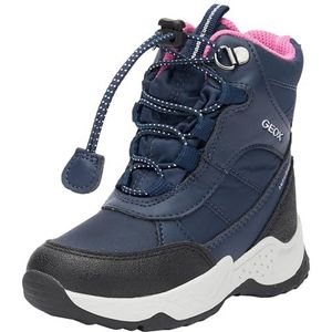 Geox J Sentiero Girl B Van Enkelboot Meisje, Navy/Fuchsia