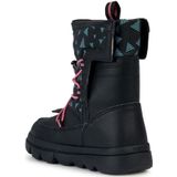 Geox Meisje J Willaboom Girl B A enkellaars, Black Fuchsia, 24 EU
