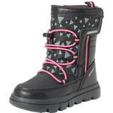Geox Meisje J Willaboom Girl B A enkellaars, Black Fuchsia, 24 EU