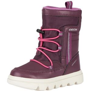 Geox J Willaboom Girl B A, enkelboot voor meisjes, Pruim fuchsia