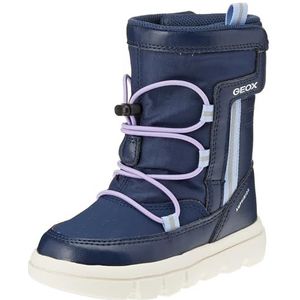 Geox J Willaboom Girl B A, enkelboot voor meisjes, Navy Sky