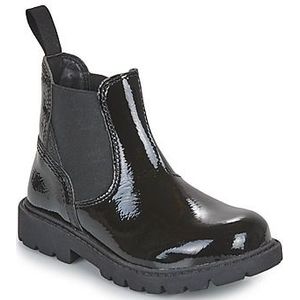 Ademende chelsea bottines GEOX. Leer materiaal. Maten 29. Zwart kleur