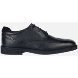 Geox - Zheeno - Schoenen - Zwart - Leer