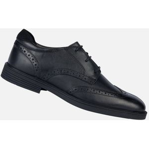 Geox - Zheeno - Schoenen - Zwart - Leer