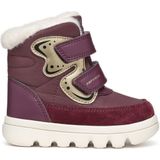 Geox - Willaboom Girl B - Enkellaars - Prune Platinum - Synthetisch