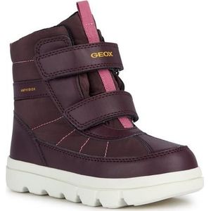 Geox Meisje J Willaboom Girl B A enkellaars, prune, 30 EU