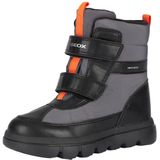 Geox Jongens J Willaboom Boy B Ab enkellaars, Black Dk Grey., 28 EU