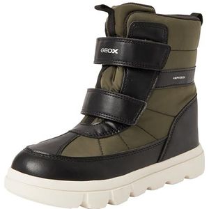 Geox Jongens J Willaboom Boy B vanaf enkellaars, Black Military, 28 EU