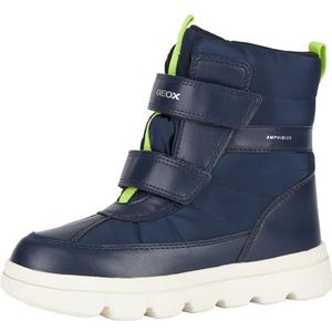 Geox J Willaboom Boy B Vanaf, Enkelboot voor jongens, Navy/Lime