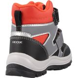 Geox Baby-jongens B Flanfil Boy B ABX enkelboot, zwart/oranje., 21 EU