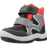 Geox Baby-jongens B Flanfil Boy B ABX enkelboot, zwart/oranje., 21 EU
