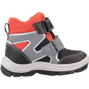 Geox Baby-jongens B Flanfil Boy B ABX enkelboot, zwart/oranje., 21 EU