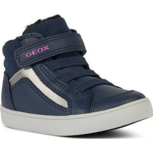 Geox Baby Meisje B Gisli Girl F Sneaker, Navy, 22 EU