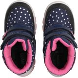 Geox Meisje B Flanfil Girl B ABX enkellaars, Navy Fuchsia, 24 EU