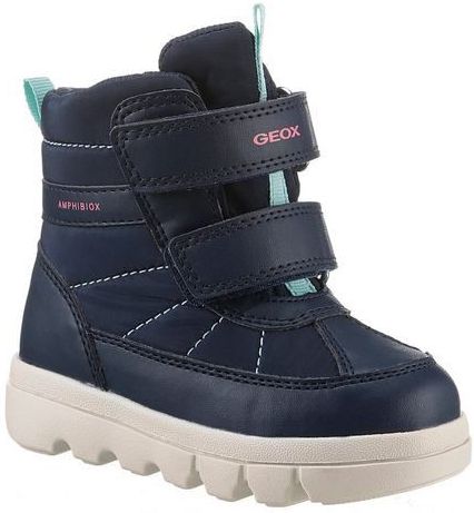 Geox - Willaboom Girl B A - Enkellaars - Donkerblauw - Synthetisch