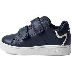 Geox Babyjongens B Eclyper Boy A Sneakers, Donkerblauw, 21 EU