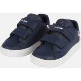 GEOX - Eclyper - Sneakers - Marineblauw - Polyurethaan - Klittenbandsluiting