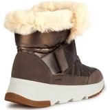 Geox - Falena ABX - Kuitlaarzen - Zwart - Nylon en Suède