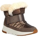 Geox - Falena ABX - Kuitlaarzen - Zwart - Nylon en Suède