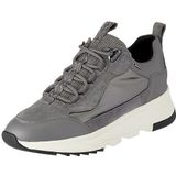 Geox - D Falena B ABX - Sneakers - Dk Stone - Synthetisch - Plat