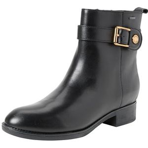 Geox - Felicity ABX - Enkellaarzen - Zwart - Leer