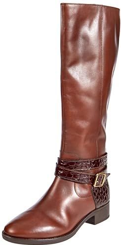 Felicity - Veterboots - Zwart - Leer - Krokodillenprint Detail