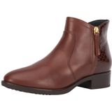 Felicity - Knielaarzen - Zwart - Gladleer en Krokodillenprint