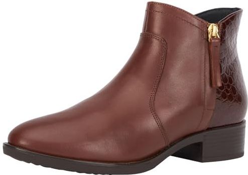 Felicity - Knielaarzen - Zwart - Gladleer en Krokodillenprint