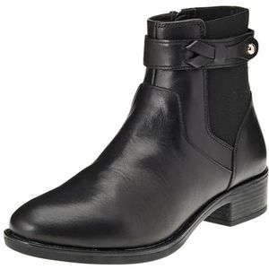 Geox Dames D Felicity Knee High Boot, zwart, 37.5 EU