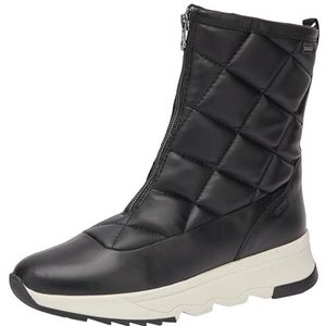 Geox Meisjes D Falena B ABX enkellaars, zwart, 36 EU