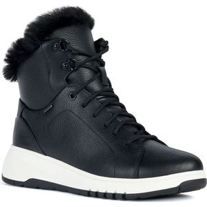 Geox - Aerantis 4x4 Abx - Enkellaarsjes - Zwart - Leer