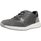 Geox - D Bulmya A - Sneakers - Donkergrijs - Ademend vermogen