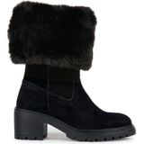 Geox - D36Qca 022Bh D Damiana - Kuitlaarzen - Zwart