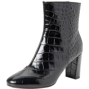 Geox Meisjes D Pheby 80 enkellaars, zwart, 36 EU