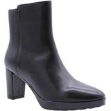 GEOX - Walk Pleasure - Leren Bottines - Zwart - Leer