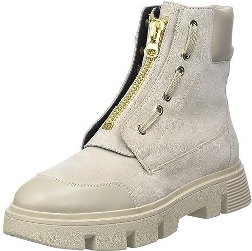 Geox - D Vilde - Enkellaars - Zand - Synthetisch - Blokhak