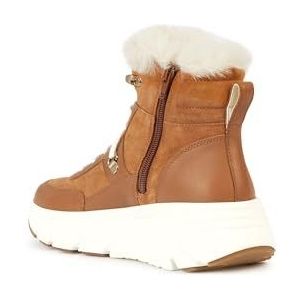 Geox - D Diamanta - Sneaker - Cognac - Plat - Medium