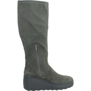 Geox - Spherica Ec9 - Laarzen - Zwart - Suède en Textiel