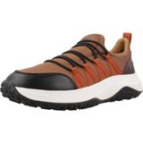 Geox - D Oliviera - Sneakers - Toffee Black - Synthetisch - Plat