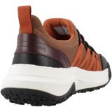 Geox - D Oliviera - Sneakers - Toffee Black - Synthetisch - Plat