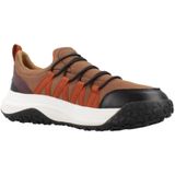 Geox - D Oliviera - Sneakers - Toffee Black - Synthetisch - Plat