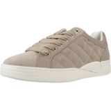 Geox - Casual Sneakers - Bruin - Dames - Comfortabel voor Dagelijks Gebruik