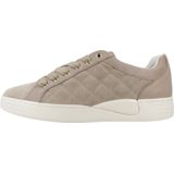 Geox - Casual Sneakers - Bruin - Dames - Comfortabel voor Dagelijks Gebruik
